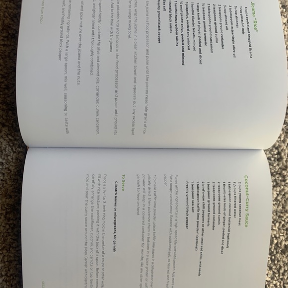 Sarma Melngailis “Living Raw Food” Cook Book Brand New Pure Food Wine Bad Vegan - Picture 8 of 12